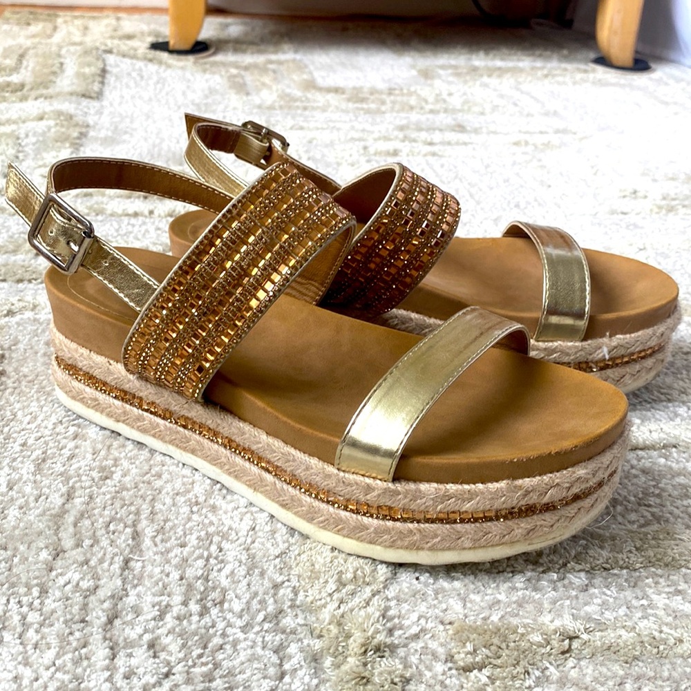Rhinestone wedges